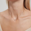 Picture of 5mm Moissanite 925 Sterling Silver Necklace For Women