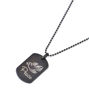 Picture of JM Dog Tag Necklace: Stainless Steel "Peace"