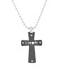 Picture of JM Faith Cross Double Layer Stainless Steel Pendant Necklace