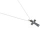 Picture of JM Faith Cross Double Layer Stainless Steel Pendant Necklace