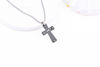 Picture of JM Faith Cross Double Layer Stainless Steel Pendant Necklace