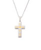 Picture of JM "God Is Love" Double Layer Cross Necklace