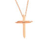 Picture of Tiny Cross with CZ Necklace