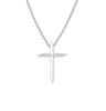 Picture of Tiny Cross with CZ Necklace