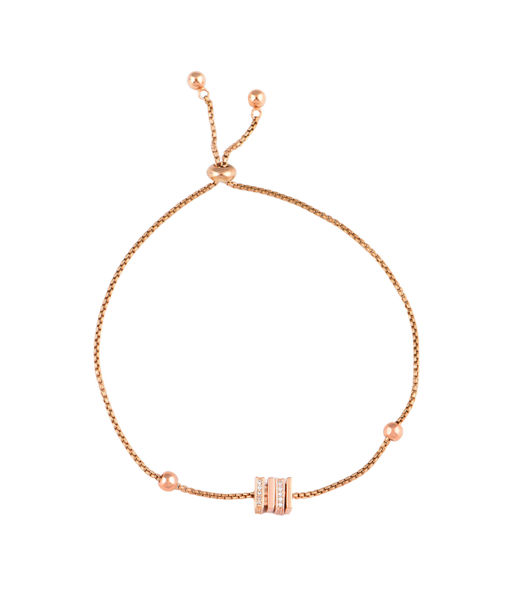 Picture of Magic Cube with CZ Charm Bracelet