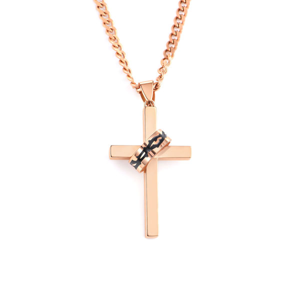 Picture of Steel Crown of Thorns Necklace